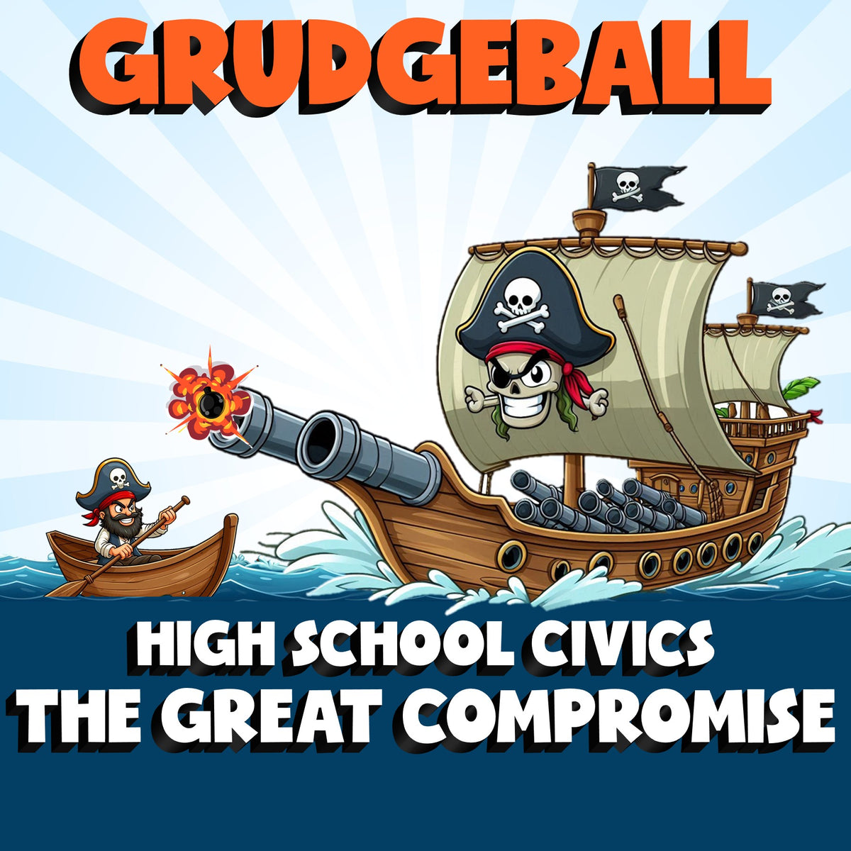 The Great Compromise GRUDGEBALL Civics Game - No Prep Review Activity