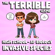Invasive Species THE TERRIBLE GAME - No Prep AP Biology Science Review Activity