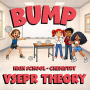 VSEPR Theory BUMP Science Game - No Prep Chemistry Review Activity