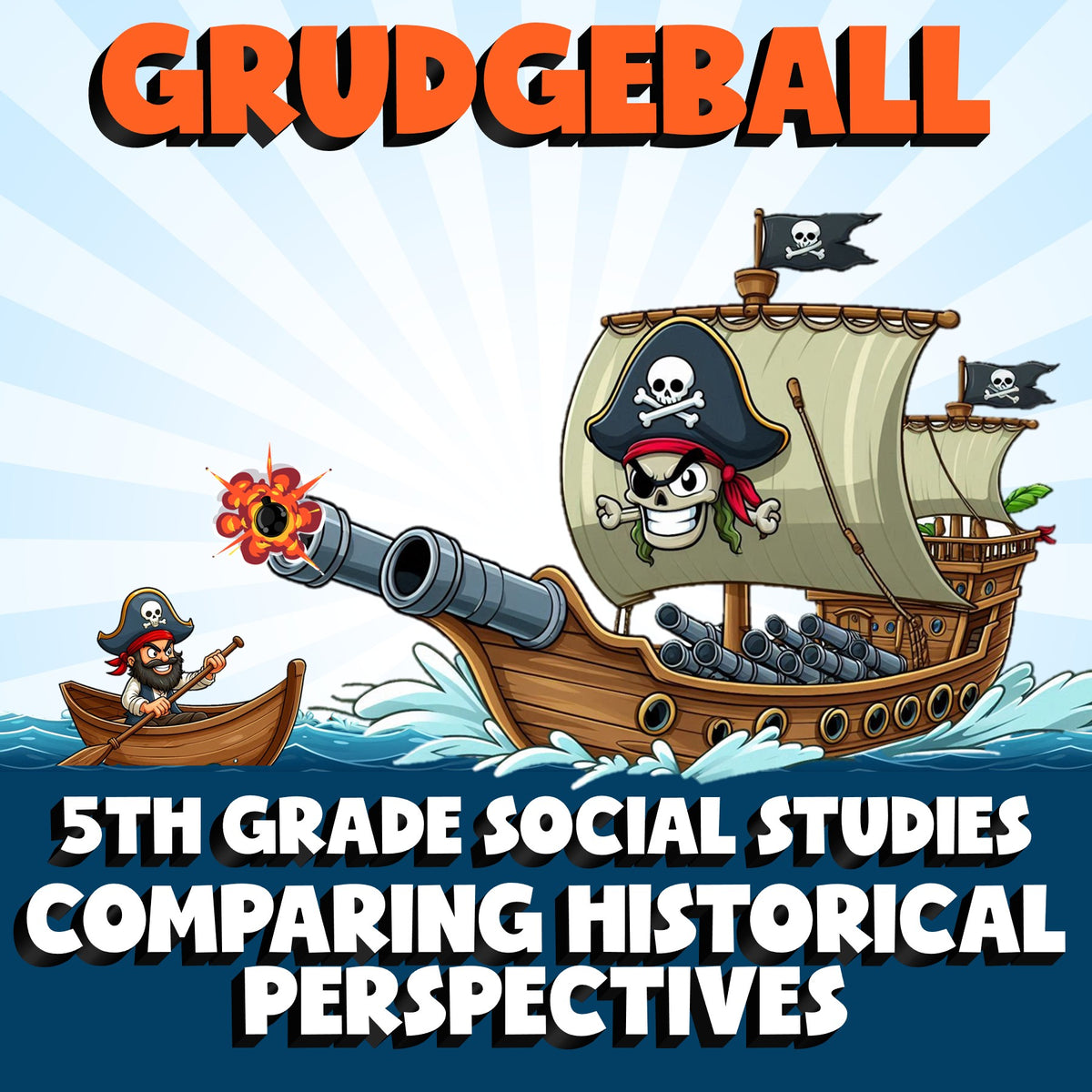Comparing Historical Perspectives GRUDGEBALL Socials Game - No Prep Grade 5
