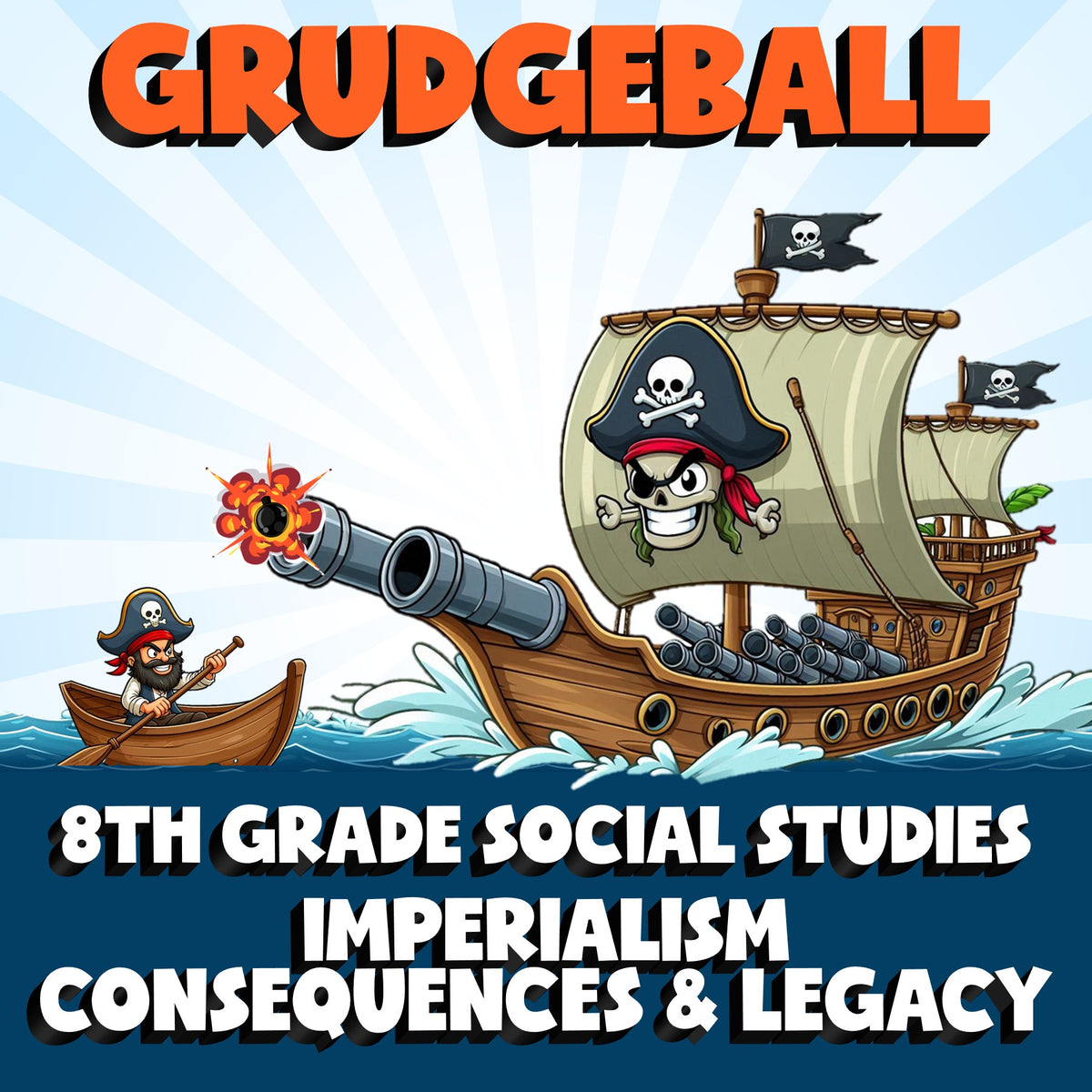 Imperialism Consequences & Legacy GRUDGEBALL Socials Game - No Prep Grade 8