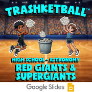 Red Giants & Supergiants TRASHKETBALL Science Game - No Prep Astronomy Review