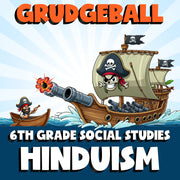 Hinduism GRUDGEBALL Socials Game - No Prep Grade 6 Review Activity