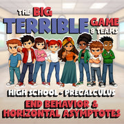 End Behavior & Horizontal Asymptotes BIG TERRIBLE GAME - PreCalculus Math Review
