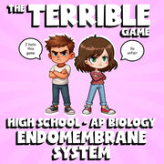 Endomembrane System THE TERRIBLE GAME - No Prep AP Biology Science Review