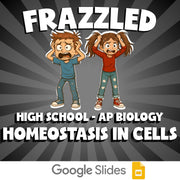 Homeostasis in Cells FRAZZLED Science Game - No Prep AP Biology Review Activity