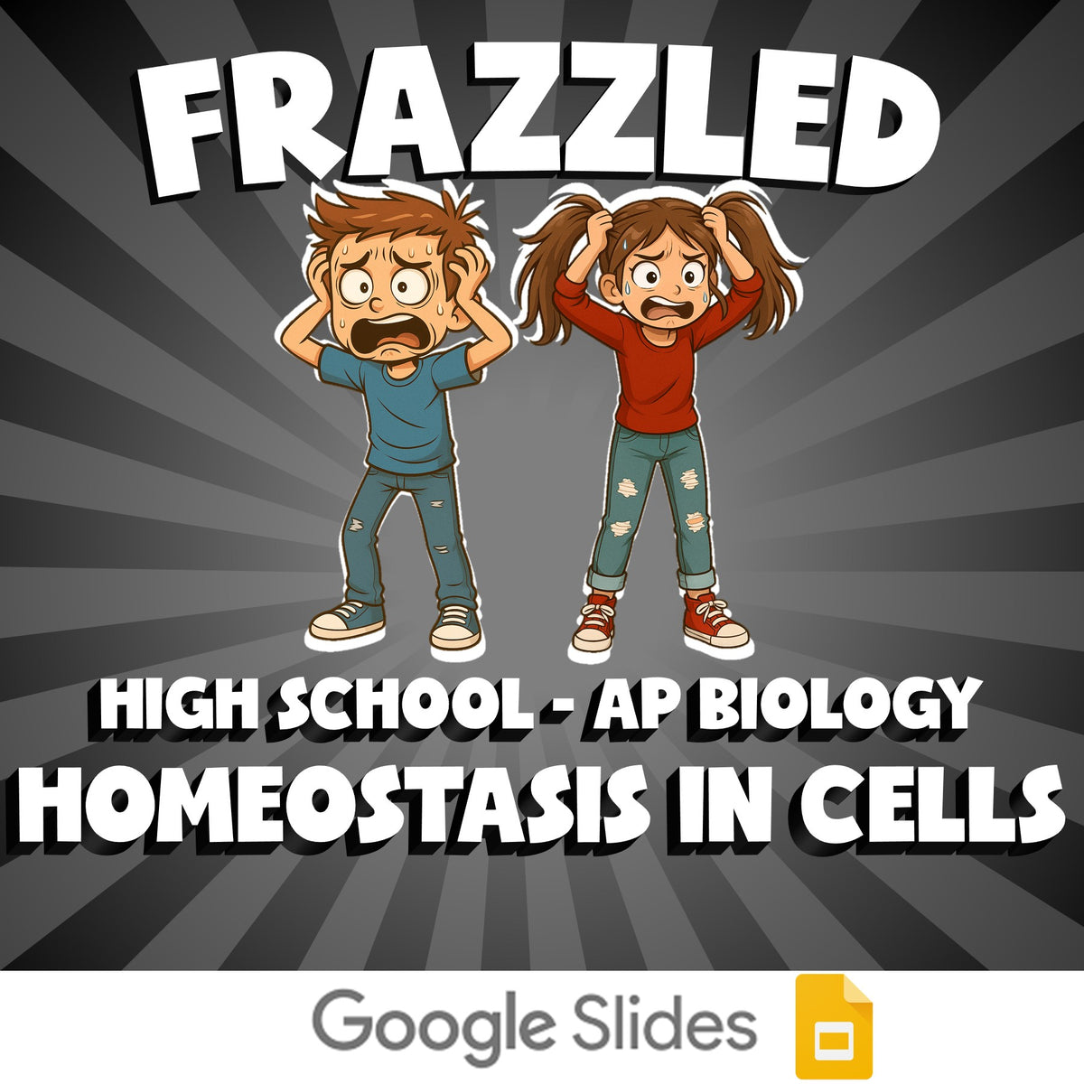 Homeostasis in Cells FRAZZLED Science Game - No Prep AP Biology Review Activity