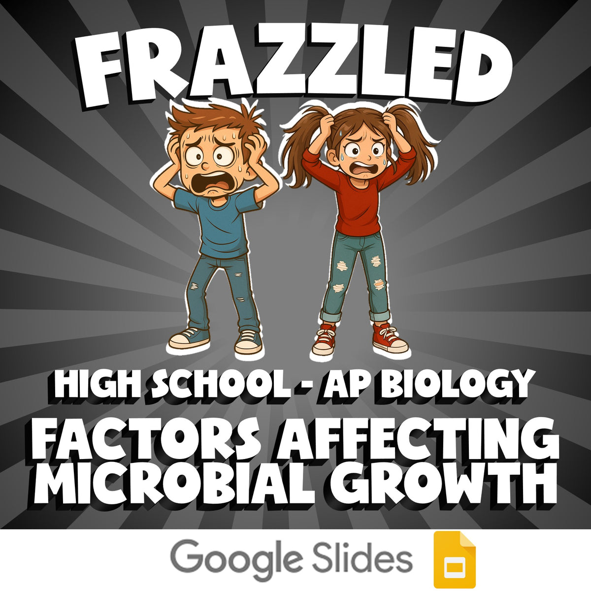 Factors Affecting Microbial Growth FRAZZLED Science Game - No Prep AP Biology
