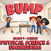 Physical Science & Engineering BUMP Science Game - No Prep Grade 4 Review