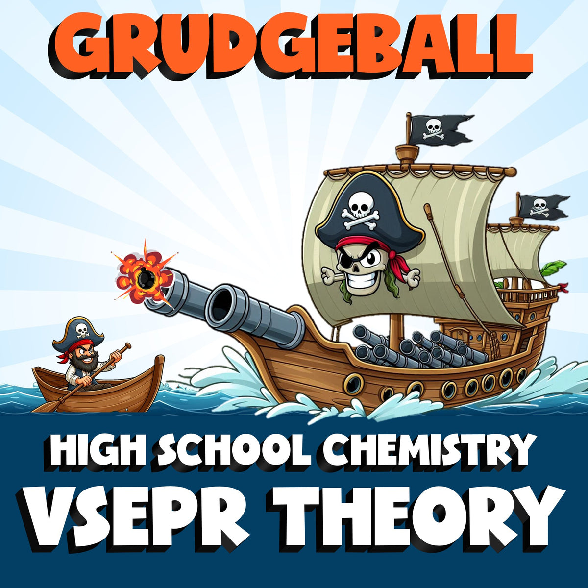 VSEPR Theory GRUDGEBALL Science Game - No Prep Chemistry Review Activity