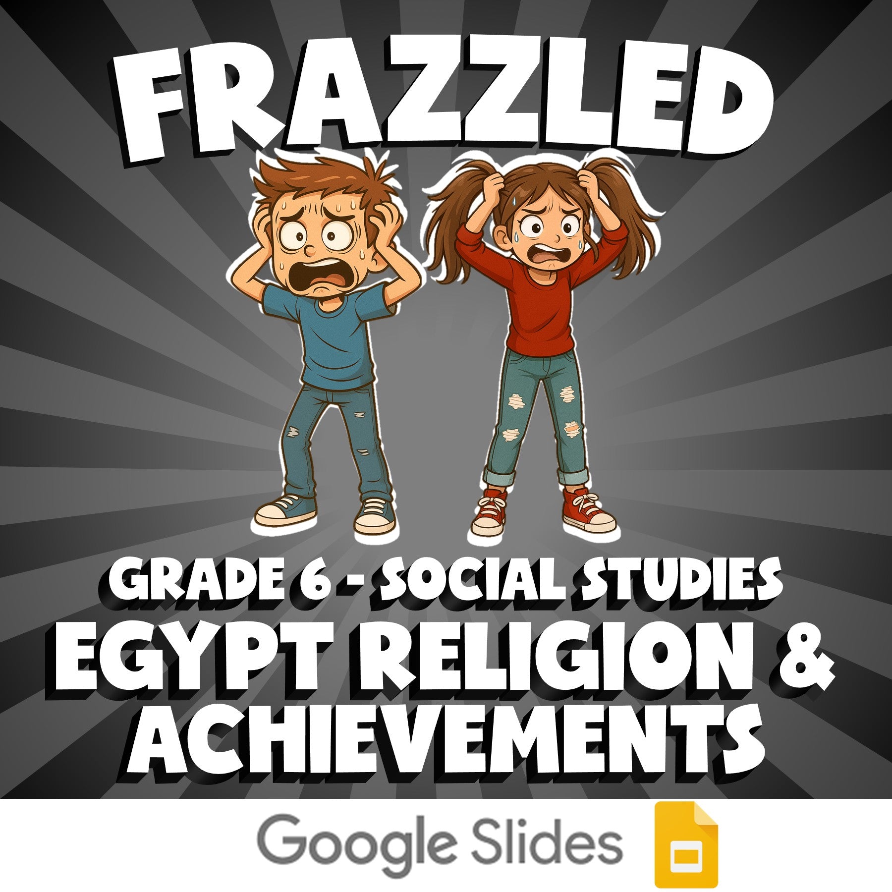 Egypt Religion & Achievements FRAZZLED Socials Game - No Prep Grade 6 Review