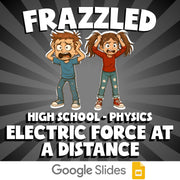 Electric Force at a Distance FRAZZLED Science Game - No Prep Physics Review