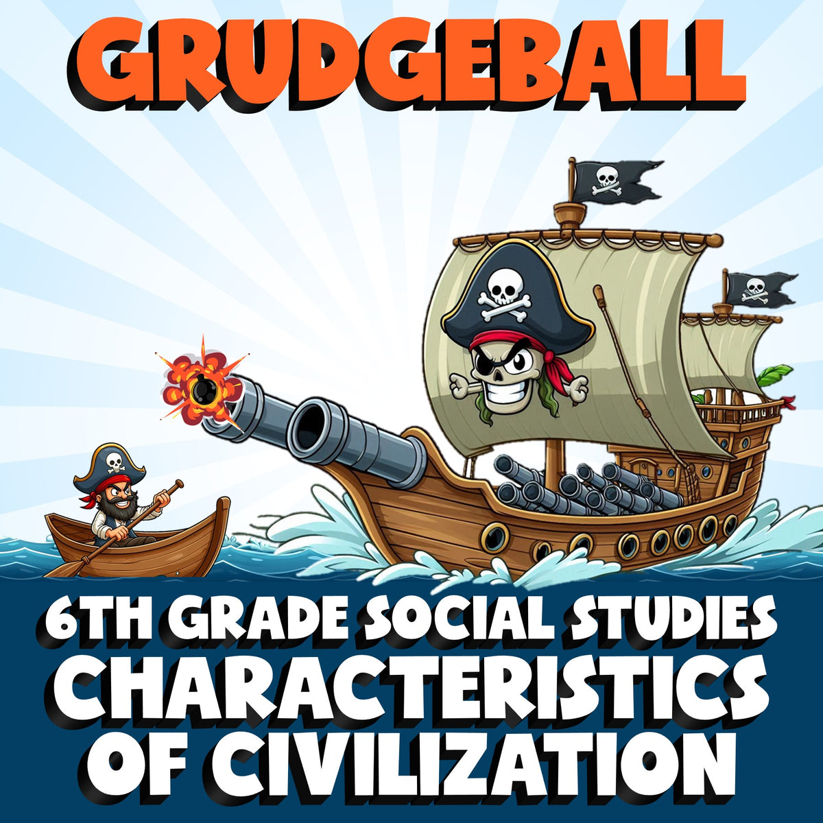 Characteristics of Civilization GRUDGEBALL Socials Game - No Prep Grade 6 Review
