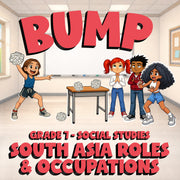 South Asia Roles & Occupations BUMP Socials Game - No Prep Grade 7 Review