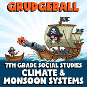 Climate & Monsoon Systems GRUDGEBALL Socials Game - No Prep Grade 7 Review
