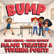 Major Theaters & Turning Points BUMP Game - No Prep World History Review
