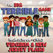 Virginia & New Jersey Plans BIG TERRIBLE GAME - No Prep Civics Review Activity