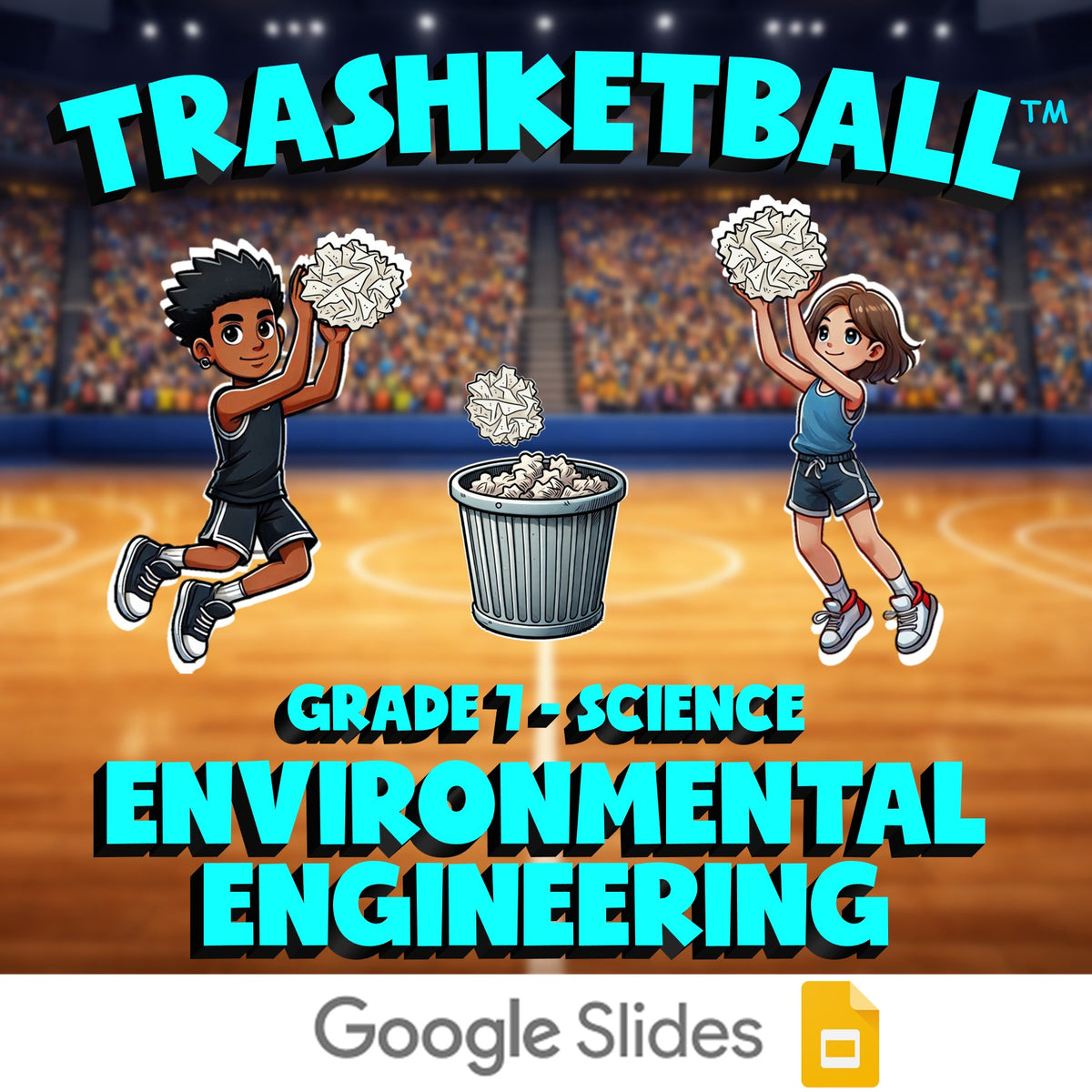 Environmental Engineering TRASHKETBALL Science Game - No Prep Grade 7 Review