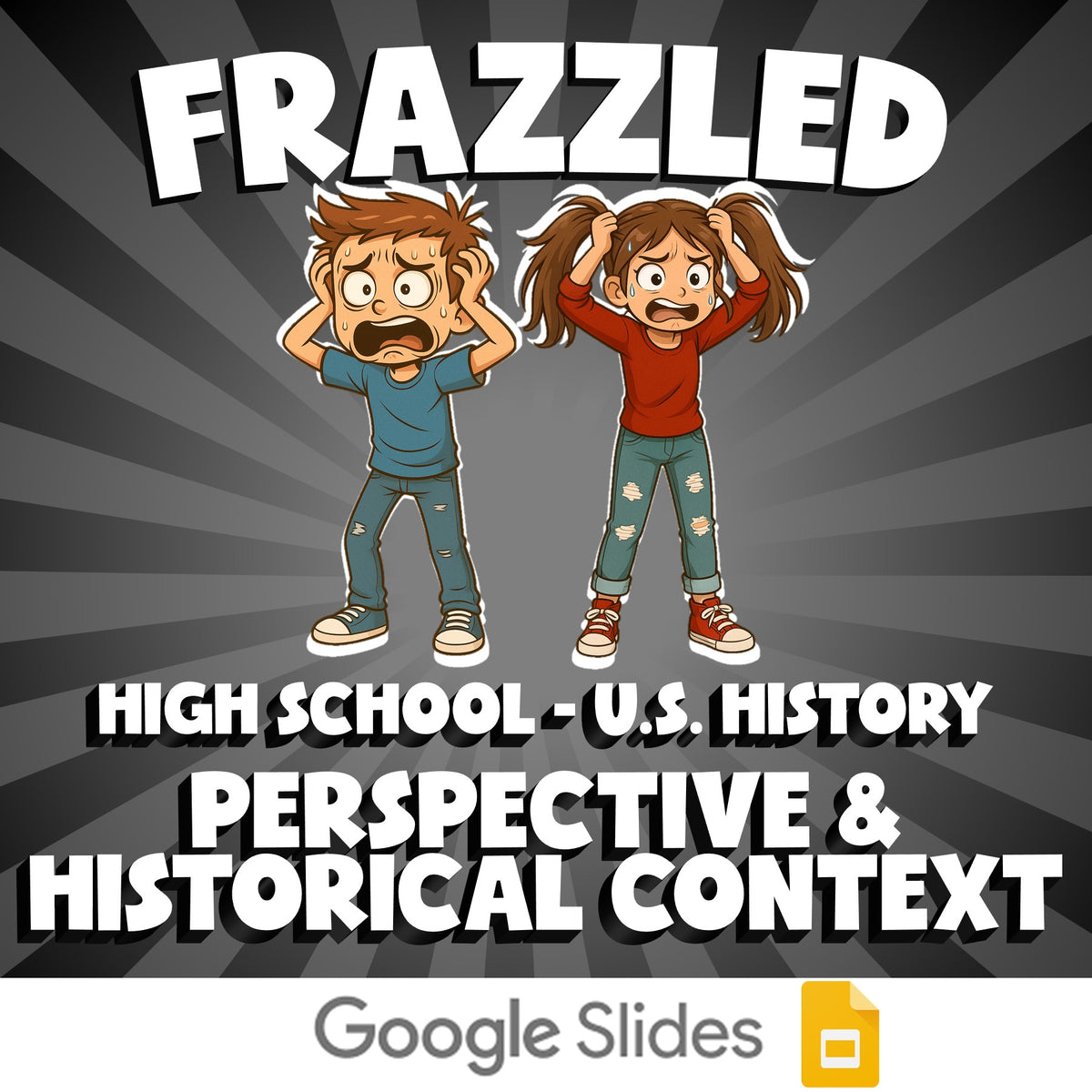Perspective & Historical Context FRAZZLED U.S. History Game - No Prep Review