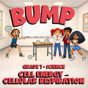 Cell Energy – Cellular Respiration BUMP Science Game - No Prep Grade 7 Review