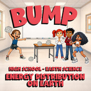 Energy Distribution on Earth BUMP Game - No Prep Earth Science Review Activity