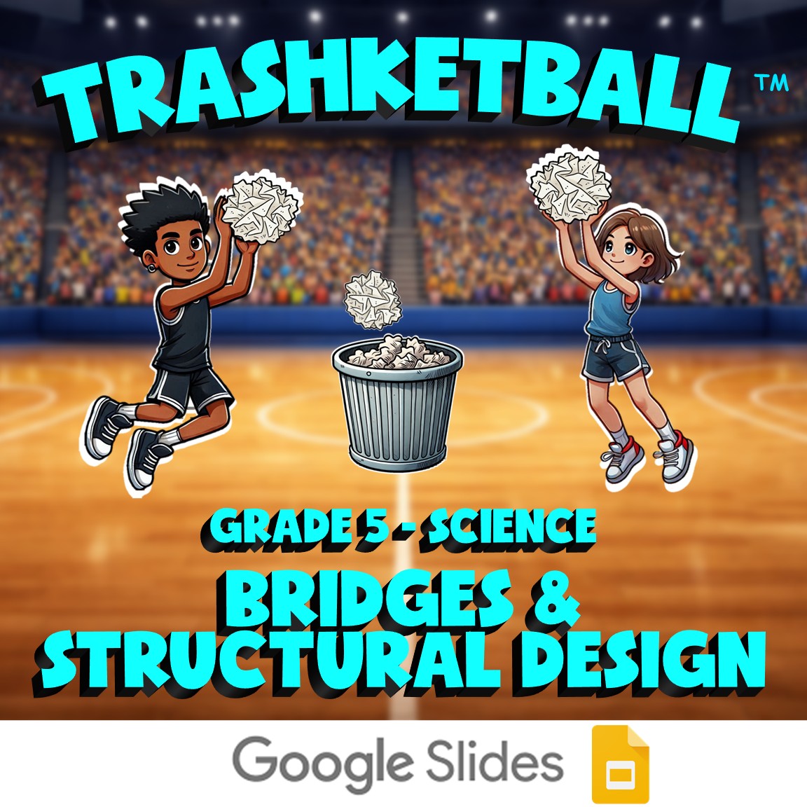 Bridges & Structural Design TRASHKETBALL Science Game - No Prep Grade 5 Review