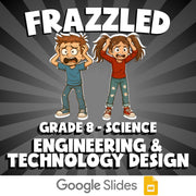 Engineering & Technology Design FRAZZLED Science Game - No Prep Grade 8 Review