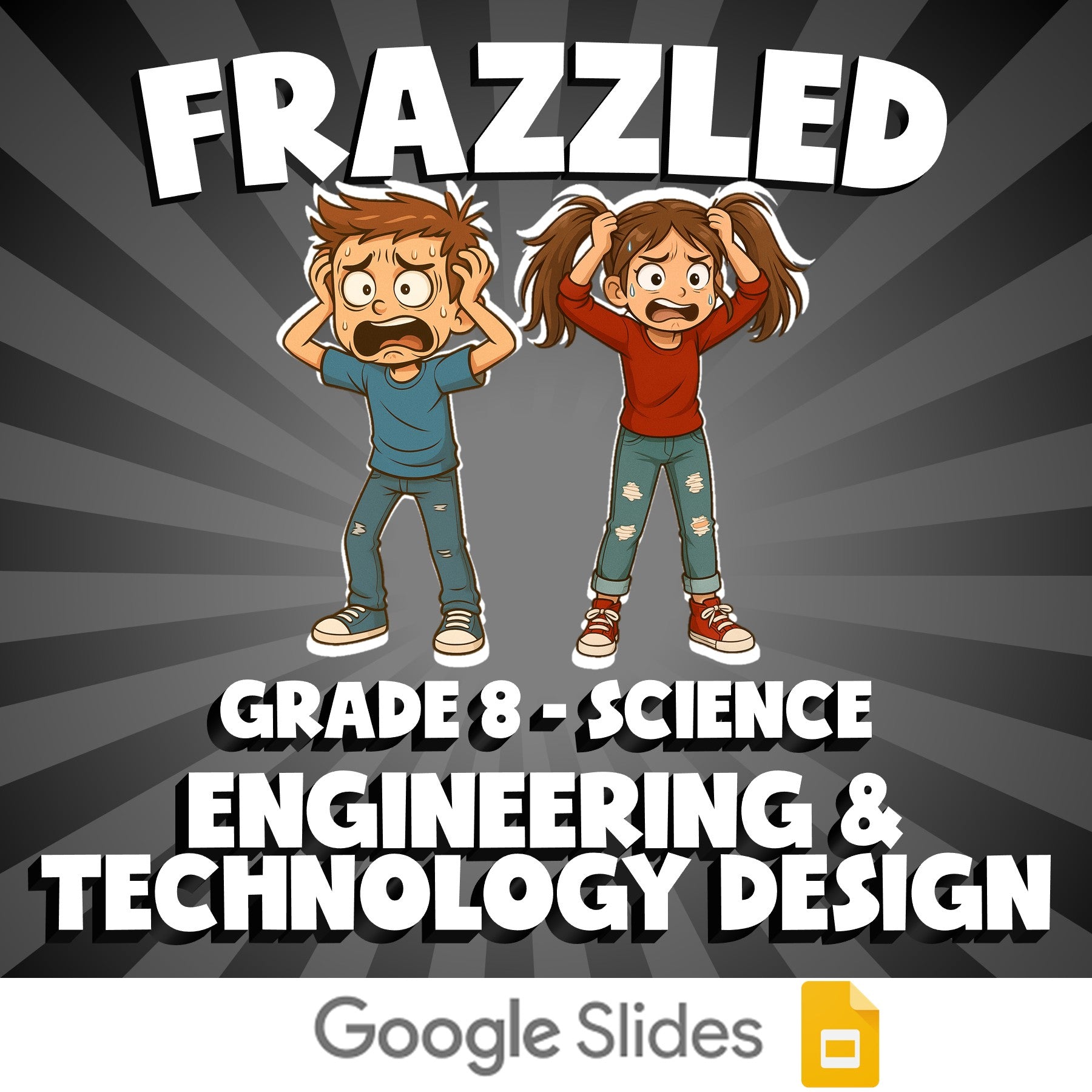 Engineering & Technology Design FRAZZLED Science Game - No Prep Grade 8 Review