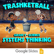Systems Thinking TRASHKETBALL Science Game - No Prep Grade 9 Review Activity