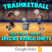 Species Range Shifts TRASHKETBALL Science Game - No Prep Biology Review Activity