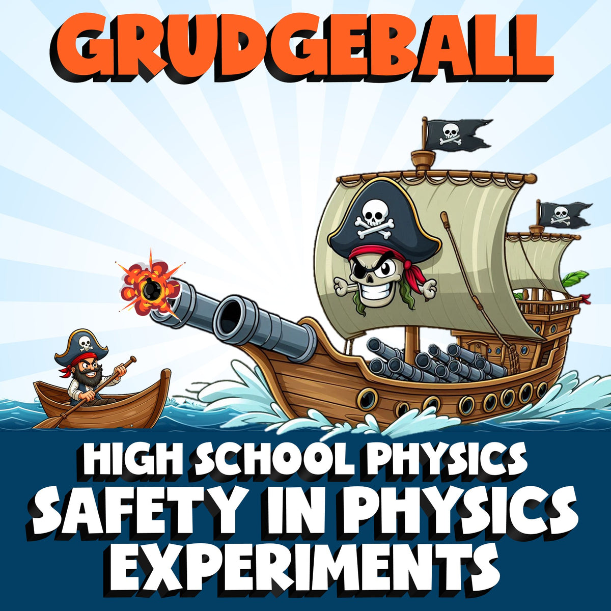 Safety in Physics Experiments GRUDGEBALL Science Game - No Prep Physics Review