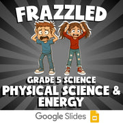 Physical Science & Energy FRAZZLED Science Game - No Prep Grade 5 Review