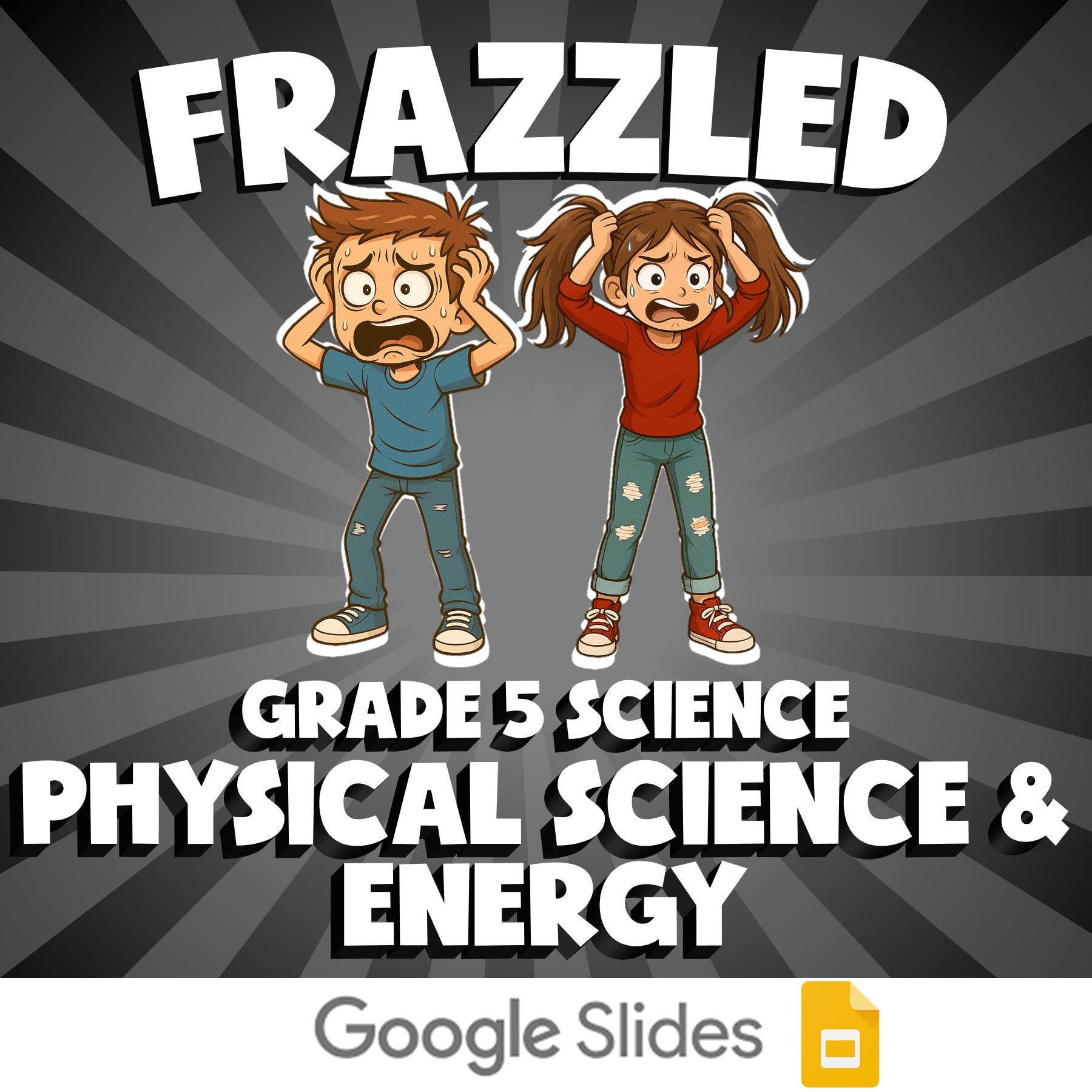 Physical Science & Energy FRAZZLED Science Game - No Prep Grade 5 Review