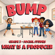 What Is a Producer BUMP Socials Game - No Prep Grade 3 Review Activity