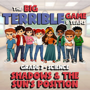 Shadows & the Sun’s Position BIG TERRIBLE GAME - No Prep Grade 3 Science Review
