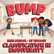 Classification in Biodiversity BUMP Science Game - No Prep AP Biology Review