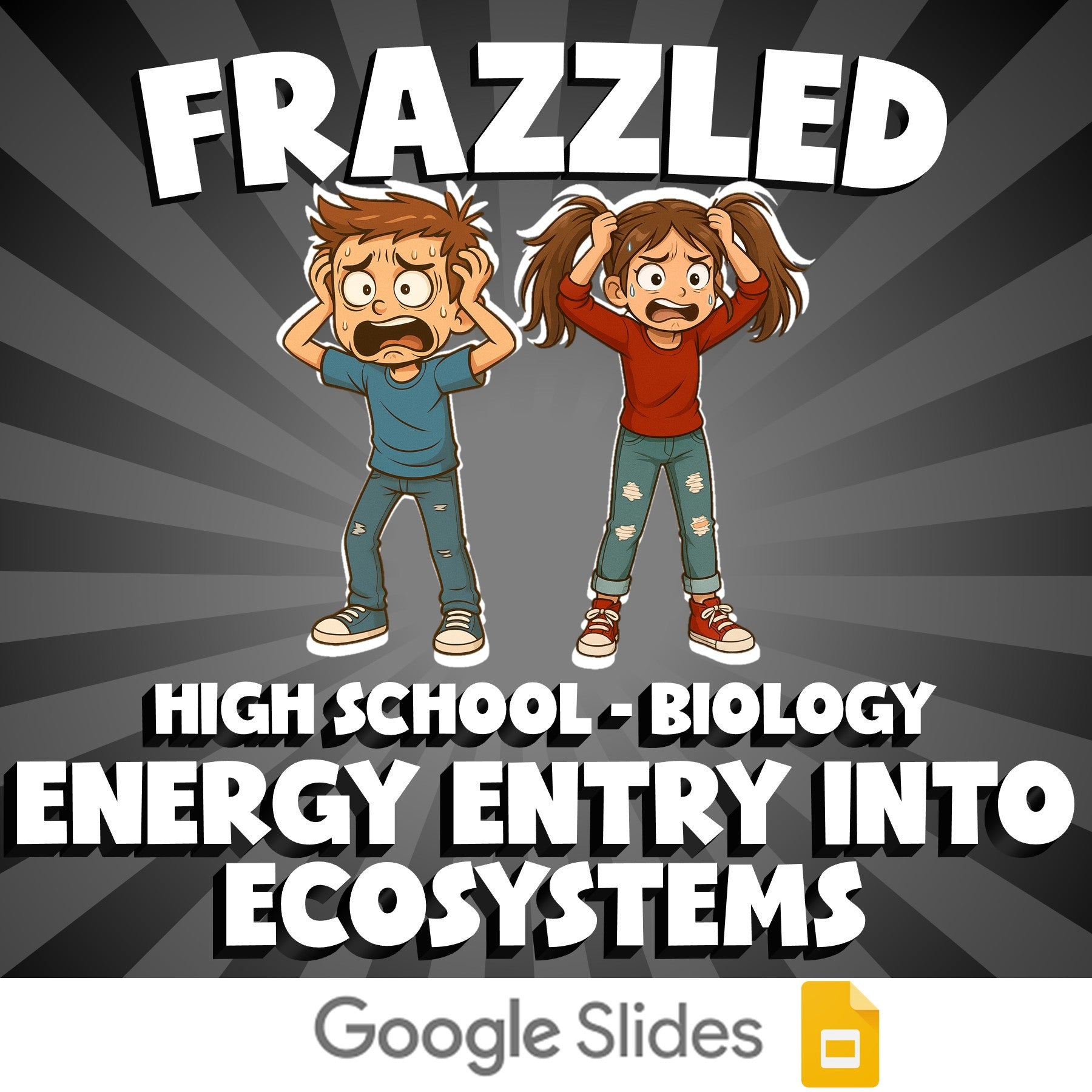 Energy Entry into Ecosystems FRAZZLED Science Game - No Prep Biology Review