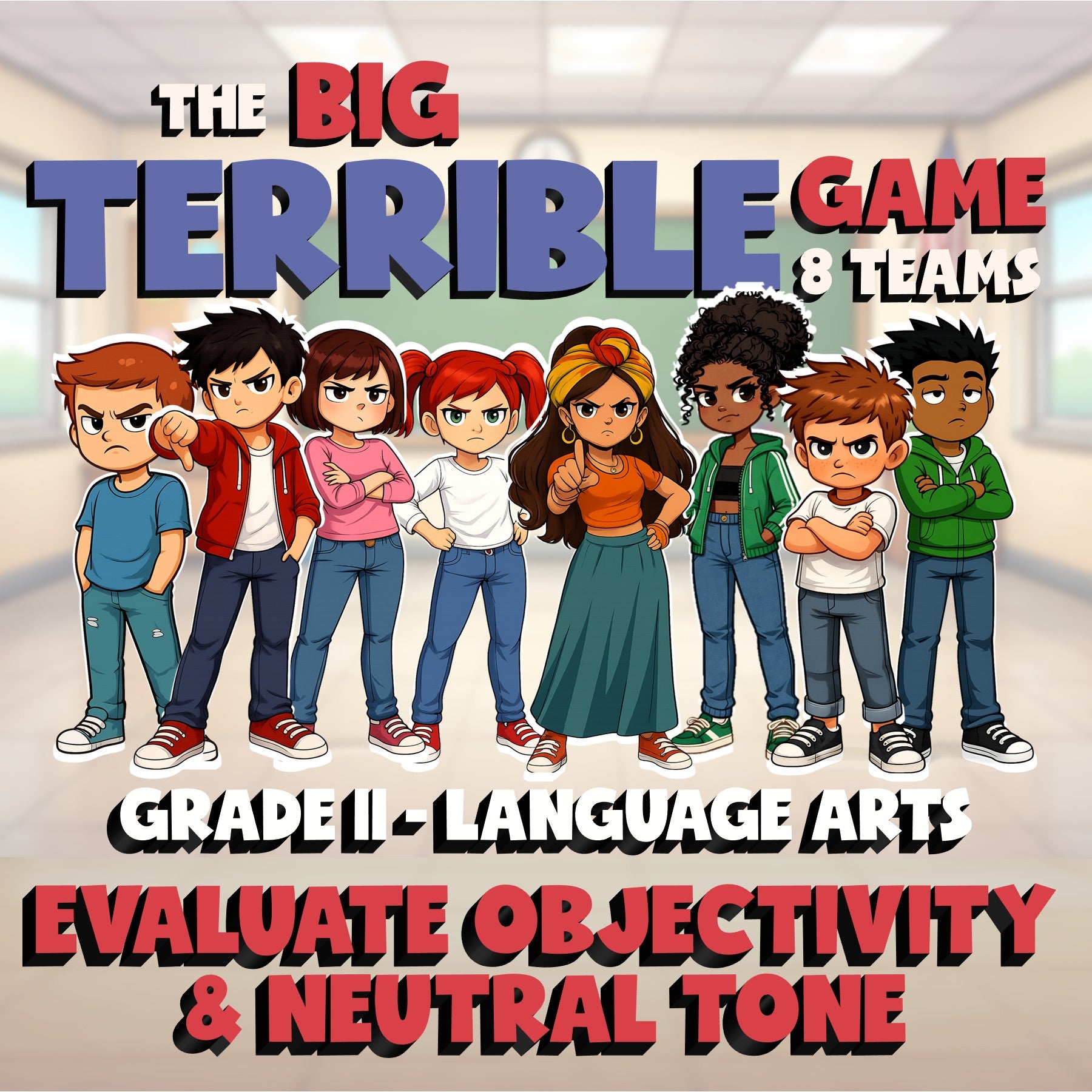 Evaluate Objectivity & Neutral Tone BIG TERRIBLE GAME - Grade 11 ELA Review