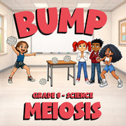 Meiosis BUMP Science Game - No Prep Grade 8 Review Activity