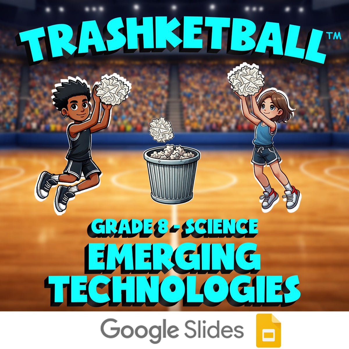 Emerging Technologies TRASHKETBALL Science Game - No Prep Grade 8 Review