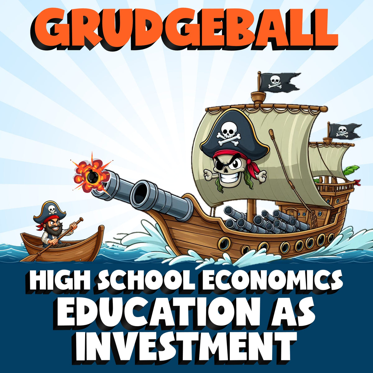 Education as Investment GRUDGEBALL Economics Game - No Prep Review Activity