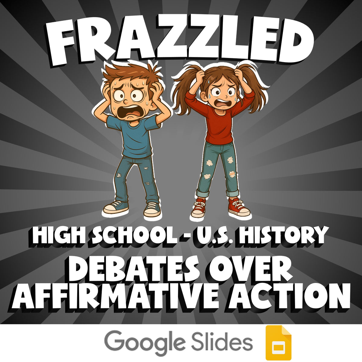 Debates Over Affirmative Action FRAZZLED U.S. History Game - No Prep Review