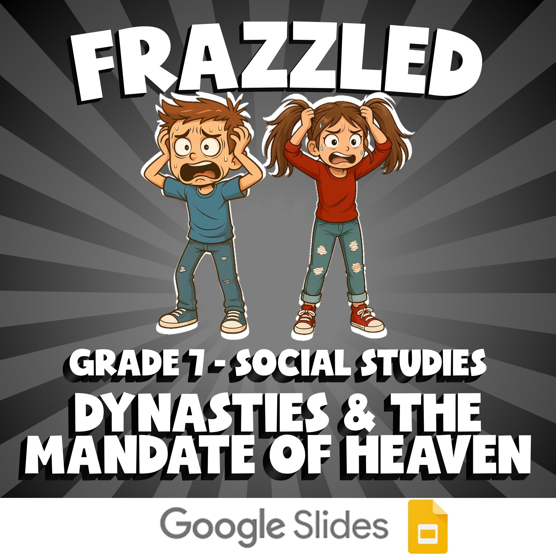Dynasties & the Mandate of Heaven FRAZZLED Socials Game - No Prep Grade 7 Review