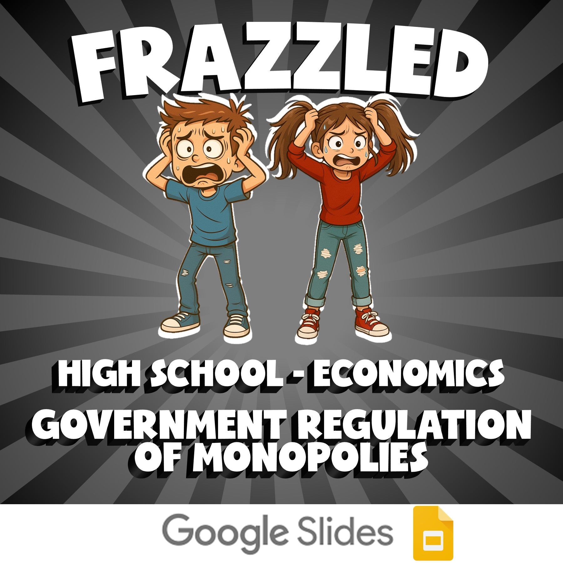 Government Regulation of Monopolies FRAZZLED Economics Game - No Prep Review
