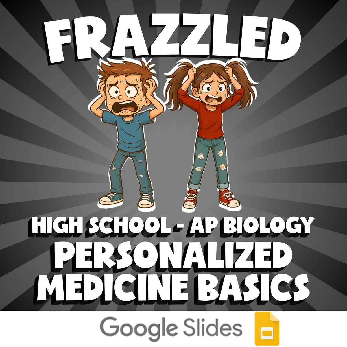 Personalized Medicine Basics FRAZZLED Science Game - No Prep AP Biology Review
