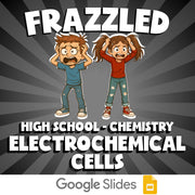 Electrochemical Cells FRAZZLED Science Game - No Prep Chemistry Review Activity