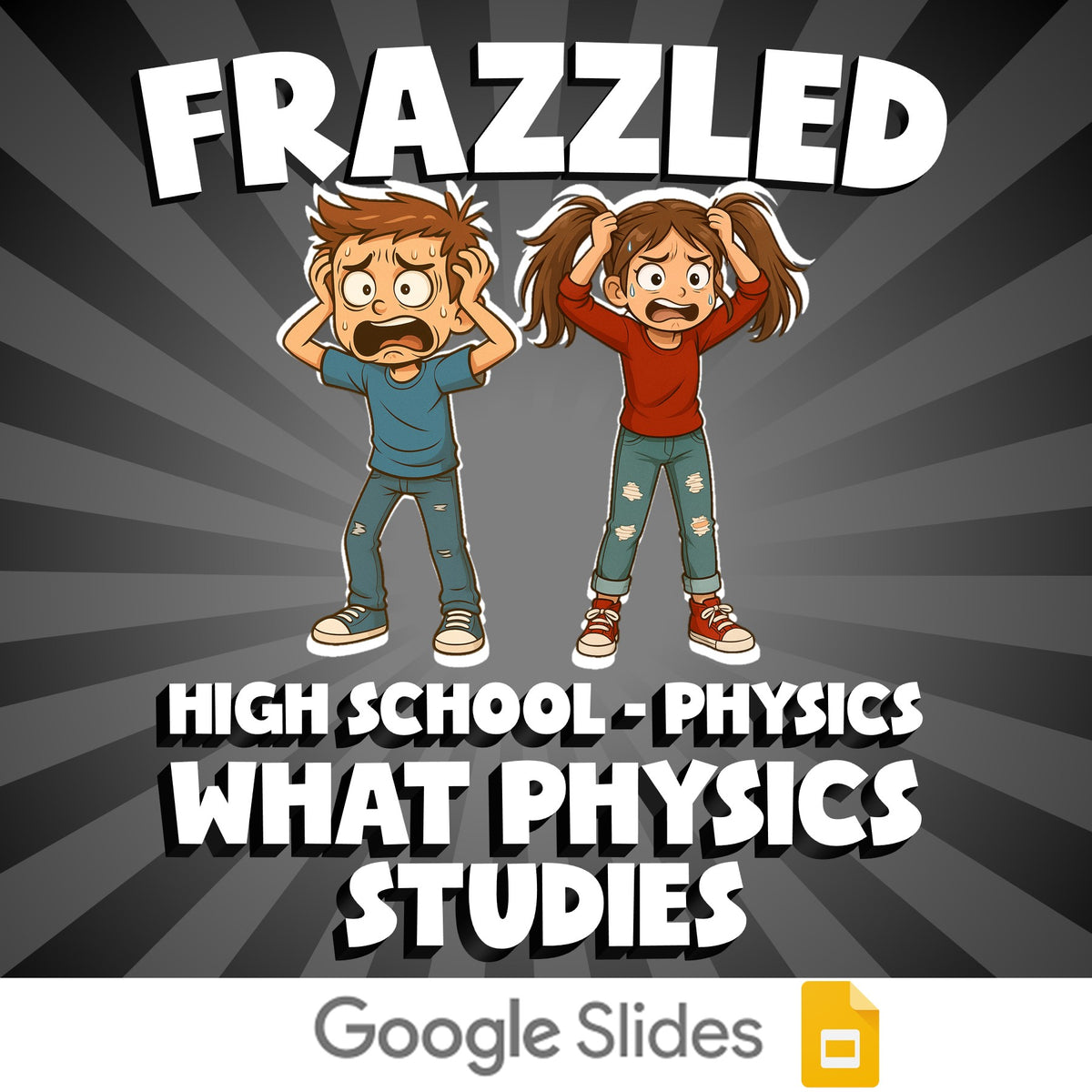 What Physics Studies FRAZZLED Science Game - No Prep Physics Review Activity