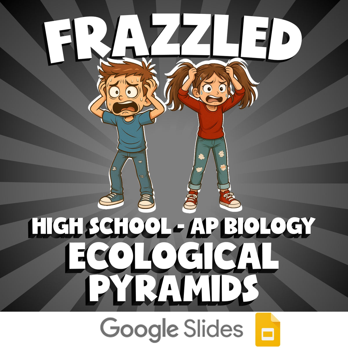 Ecological Pyramids FRAZZLED Science Game - No Prep AP Biology Review Activity