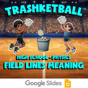 Field Lines Meaning TRASHKETBALL Science Game - No Prep Physics Review Activity