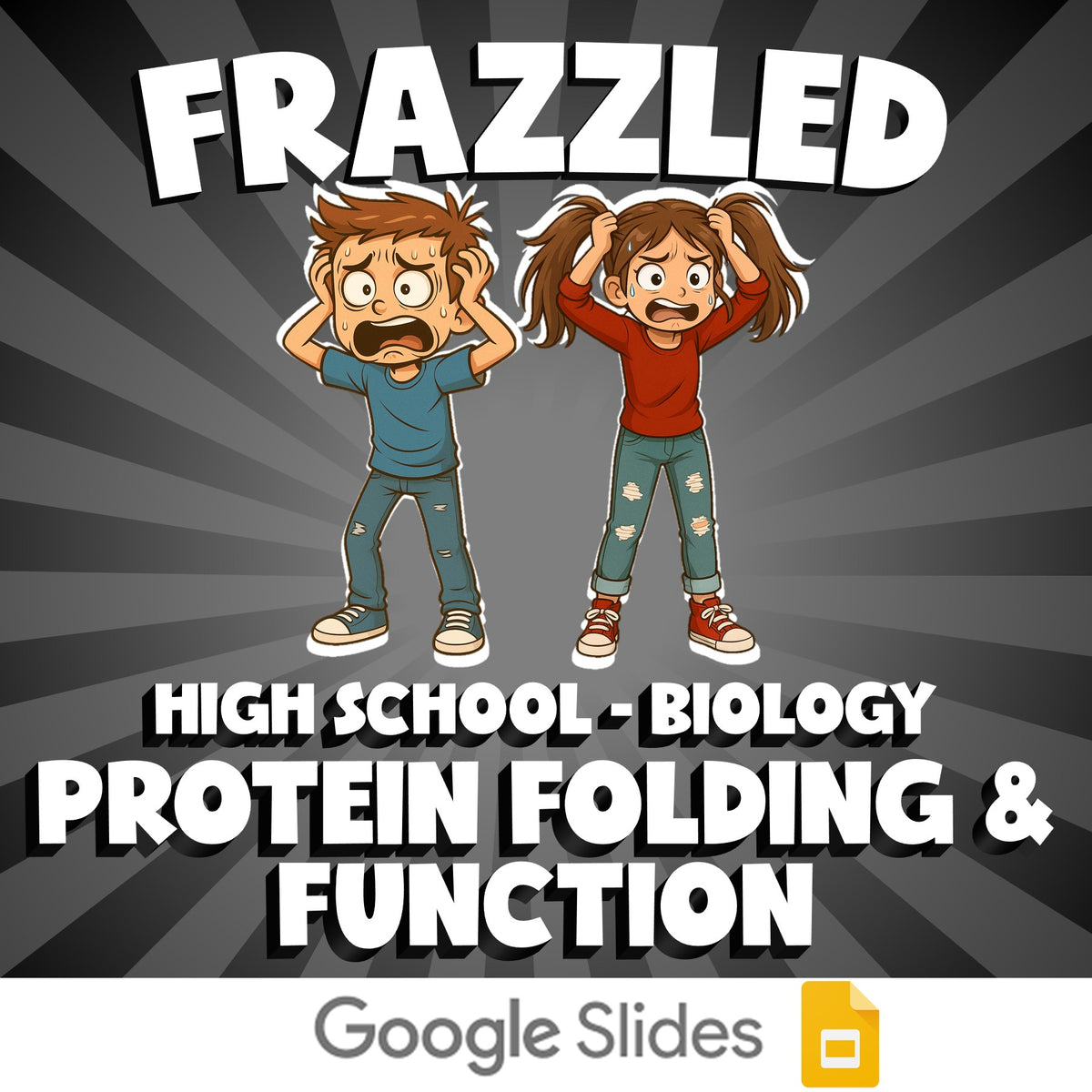 Protein Folding & Function FRAZZLED Science Game - No Prep Biology Review